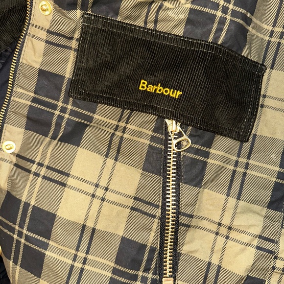 Barbour Elaine Showerproof Jacket Women’s Size 4 UK 8 Brand New - Picture 10 of 10